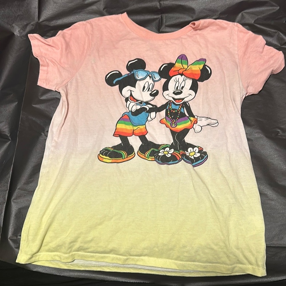 Pride Mickey Mouse shirt